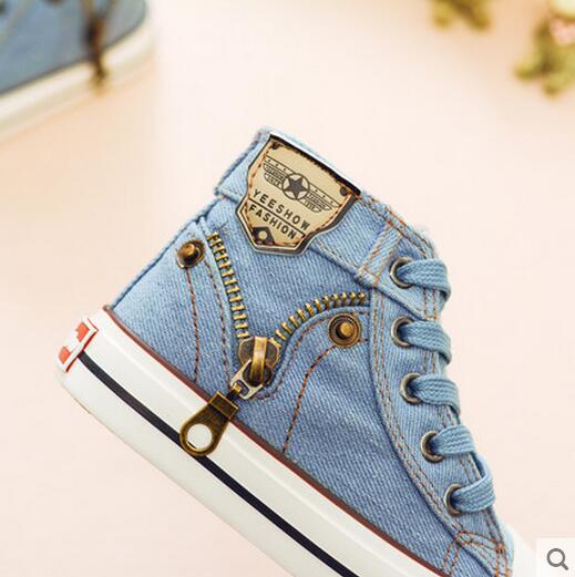 Tênis Jeans - Azul Claro