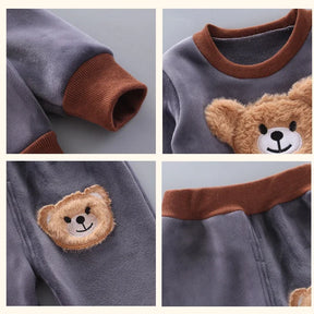 conjunto de frio infantil Urso Kids