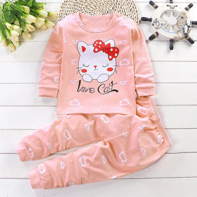 conjunto de frio infantil Love Cat