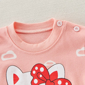 conjunto de frio infantil Love Cat