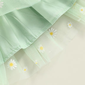 Vestido Infantil Tule Estampas